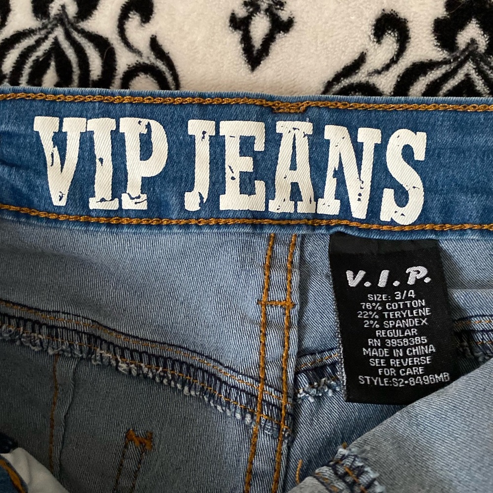 VIP Skinny Jean Overalls - Picture 2 of 3